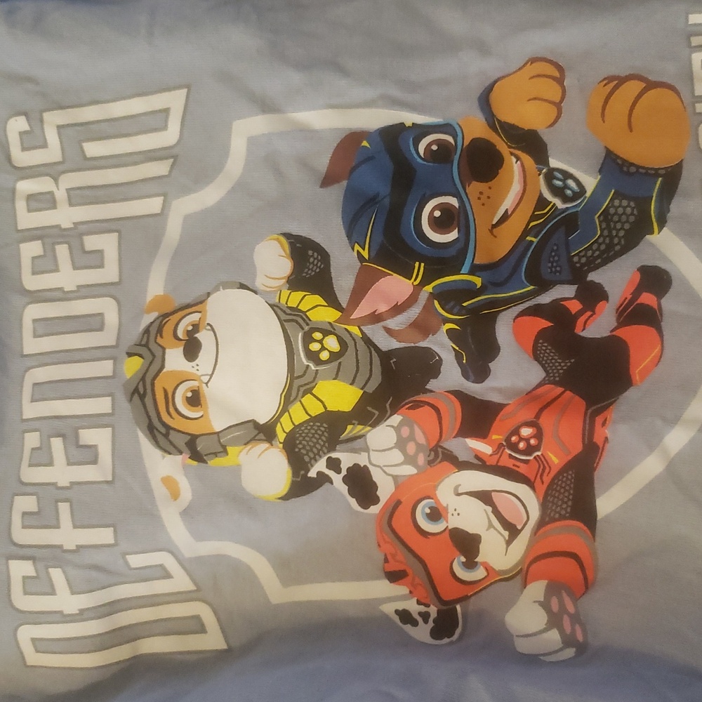 Defenders of Adventure City Kids Long Sleeve Shirt - Blue - Picture 3 of 6